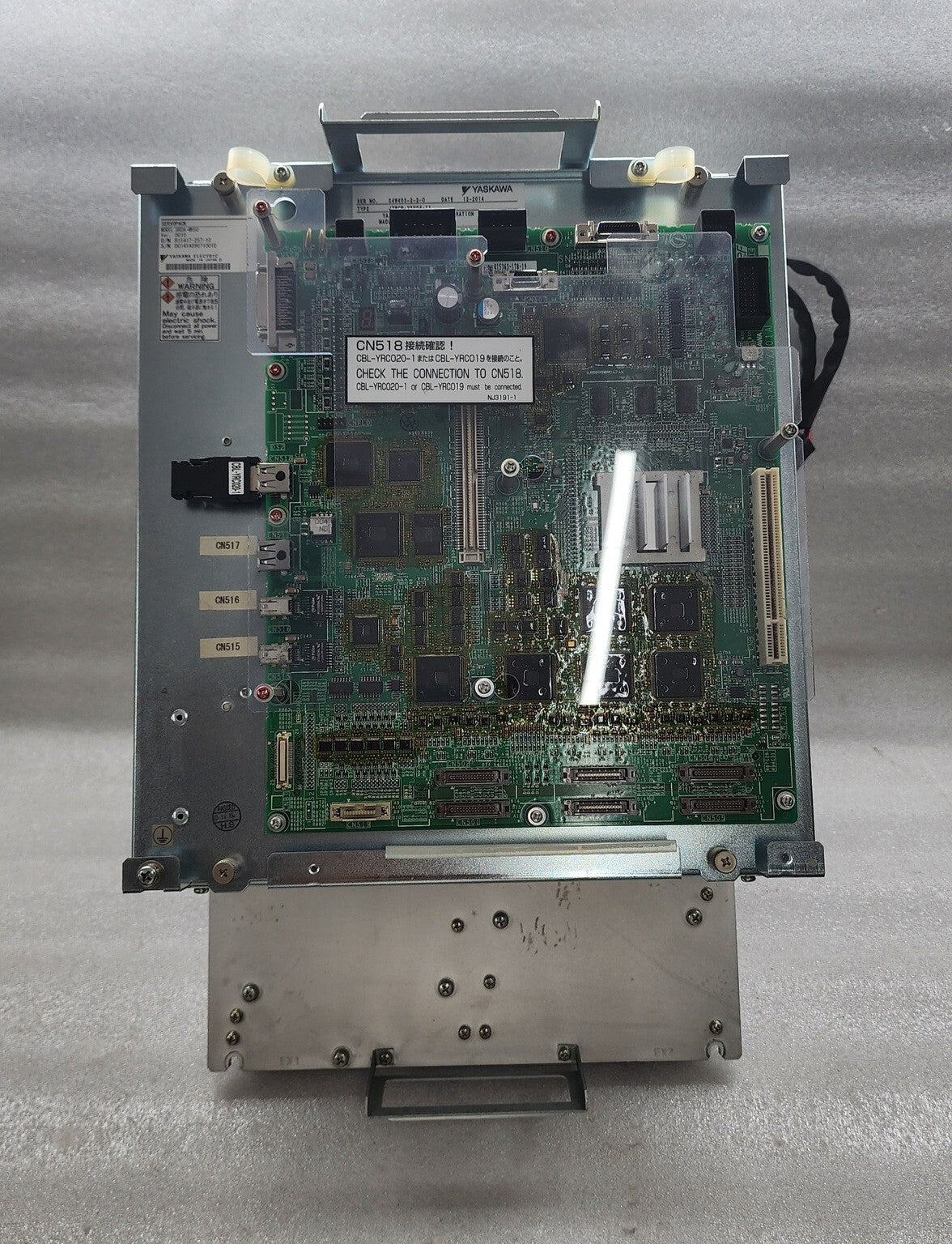 YASKAWA SRDA-MH50 SERVOPACK JZRCR-YSV04-11 MOTOMAN ROBOT DRIVE R15417-257-10