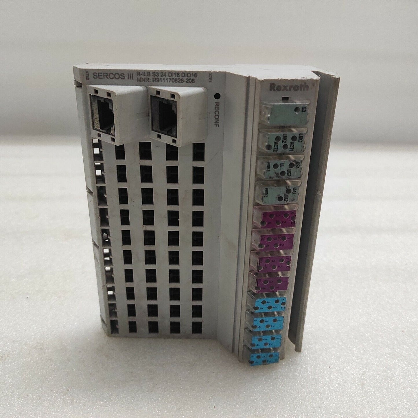 REXROTH SERCOS 3 R-ILB S3 24 DI16 DIO16 R911170826-206 24VDC