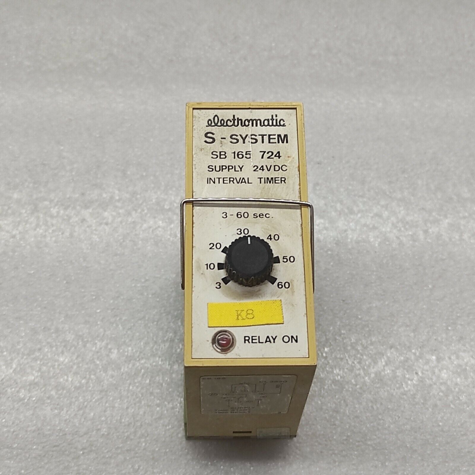 ELECTROMATIC SB 165 724 INTERVAL TIMER 24VDC