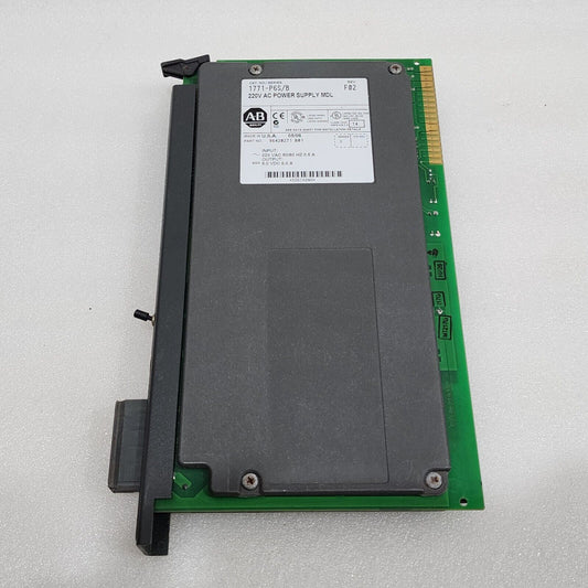 ALLEN BRADLEY CAT 1771-P6S/B 220V AC POWER SUPPLY MODULE