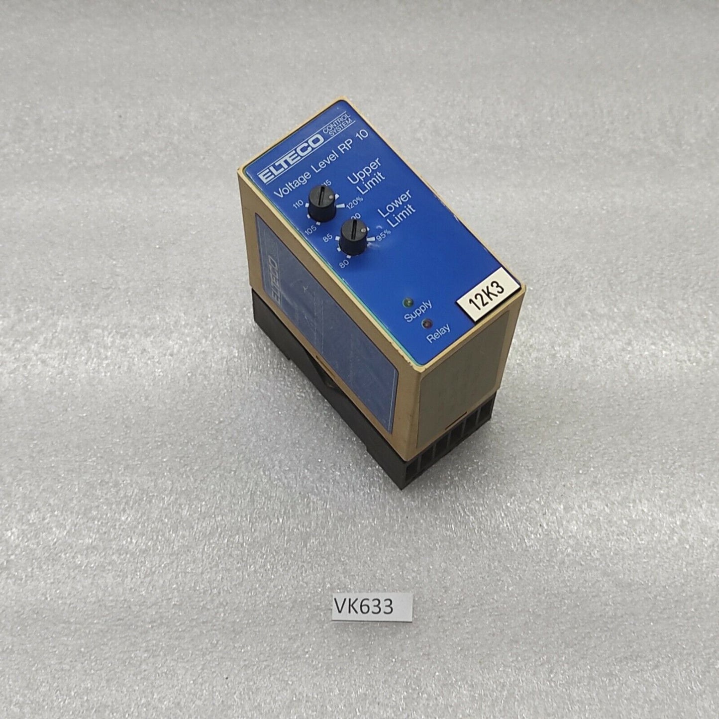 ELTECO CONTROL SYSTEM RP10-1-1-230 VOLTAGE LEVEL RP10 230VAC