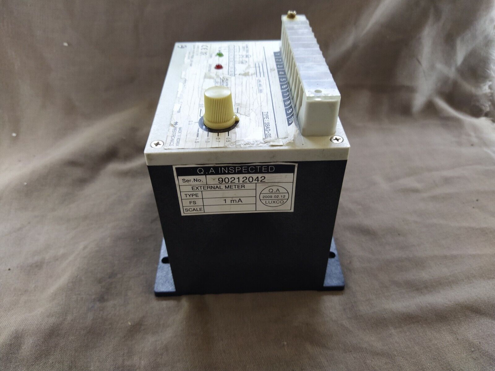 WESTRONICS SBAG-202 GROUNDING RESISTANCE MONITOR 220V