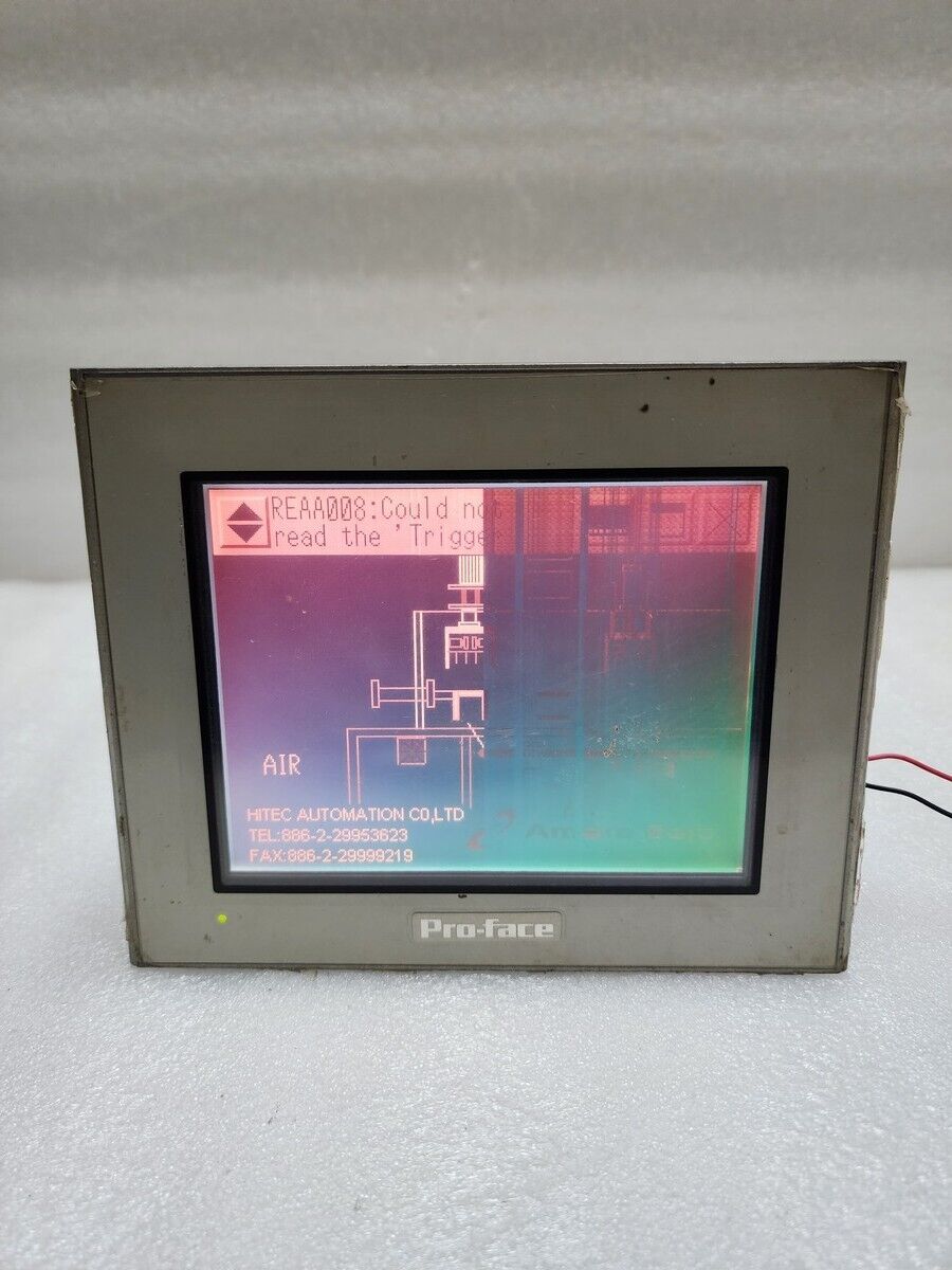 PROFACE 3280007-03 OPERATOR PANEL HMI AGP3300-L1-D24 24V DC REQUIRE REPAIRING