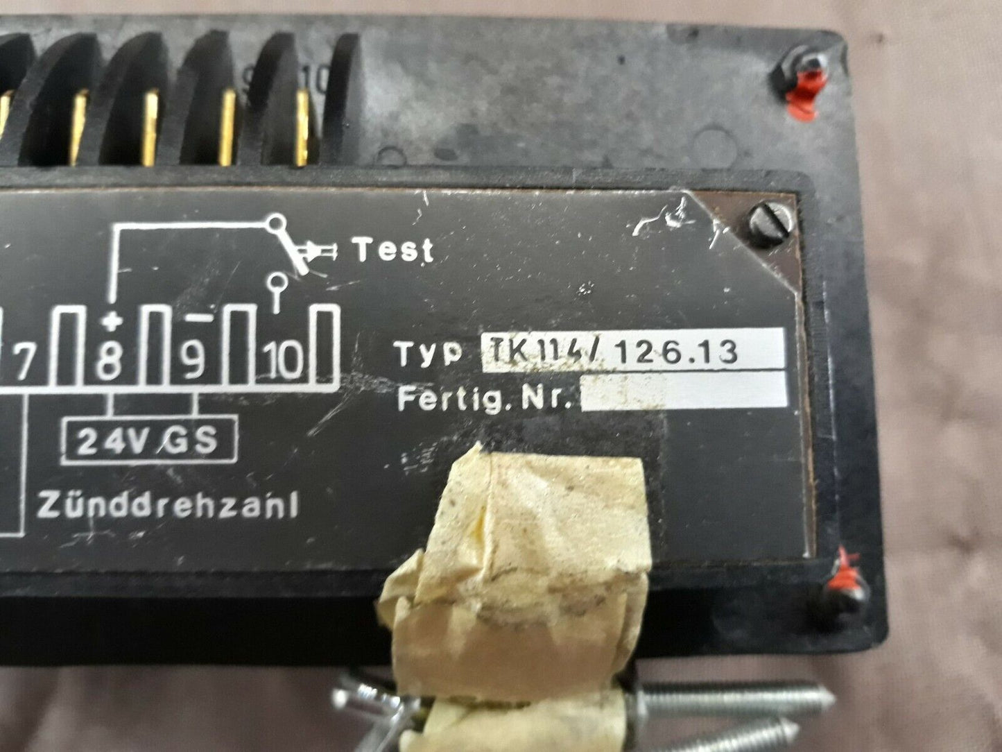 Noris TK 114 Tachmeterwerk Relay TK114