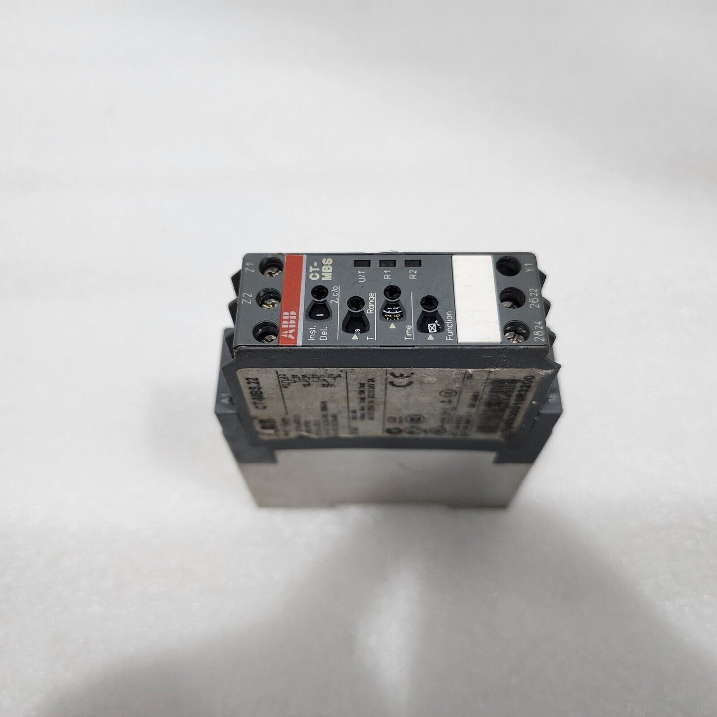 ABB CT-MBS.22 MULTIFUNCTION TIME DELAY RELAY 1SVR630010R3200 24-240VAC/24-48VDC