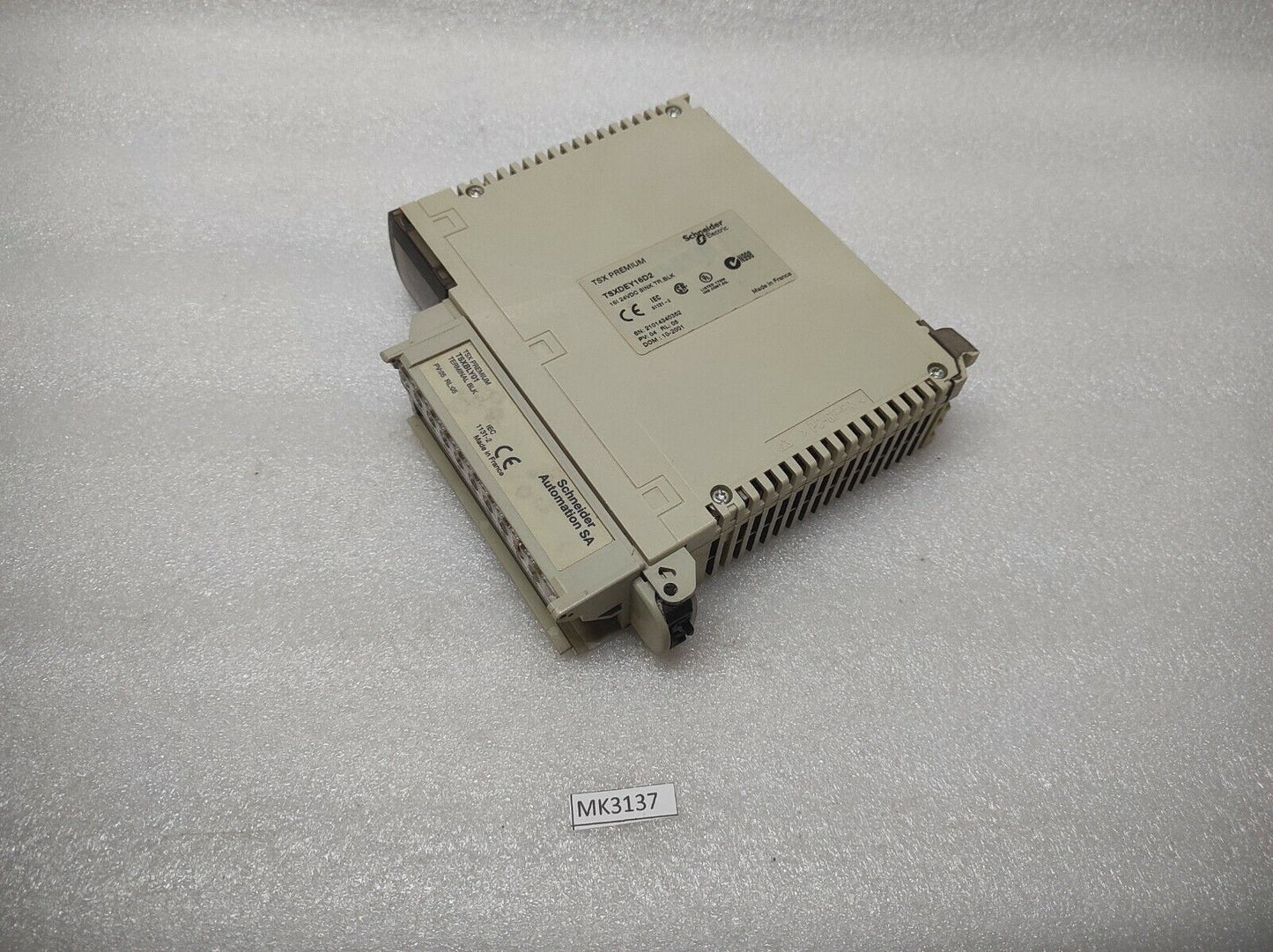 SE TSXDEY16D2 DISCRETE INPUT MODULE 