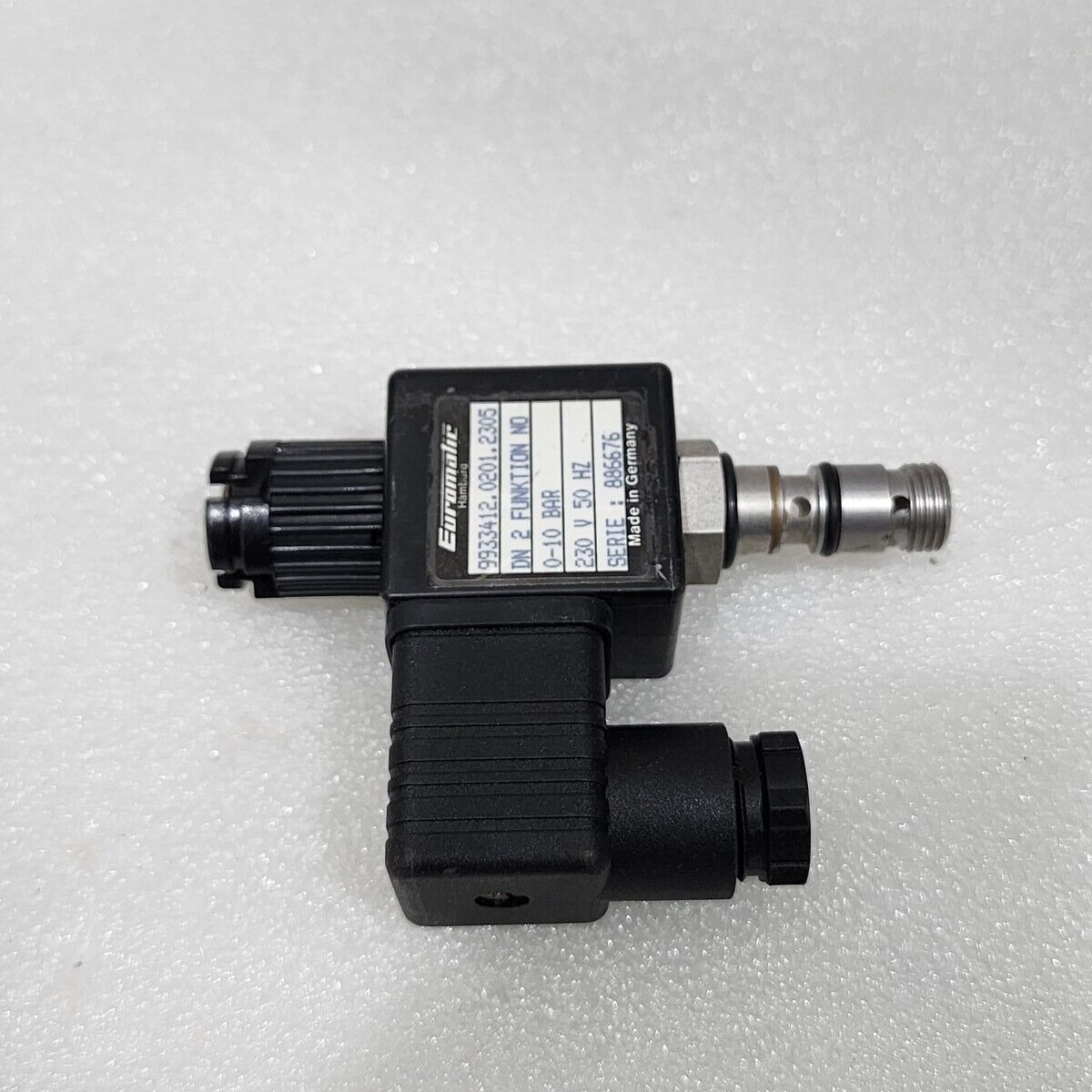 EUROMATIC 9933412.0201.2305 VALVE WITH HERION 0200 COIL