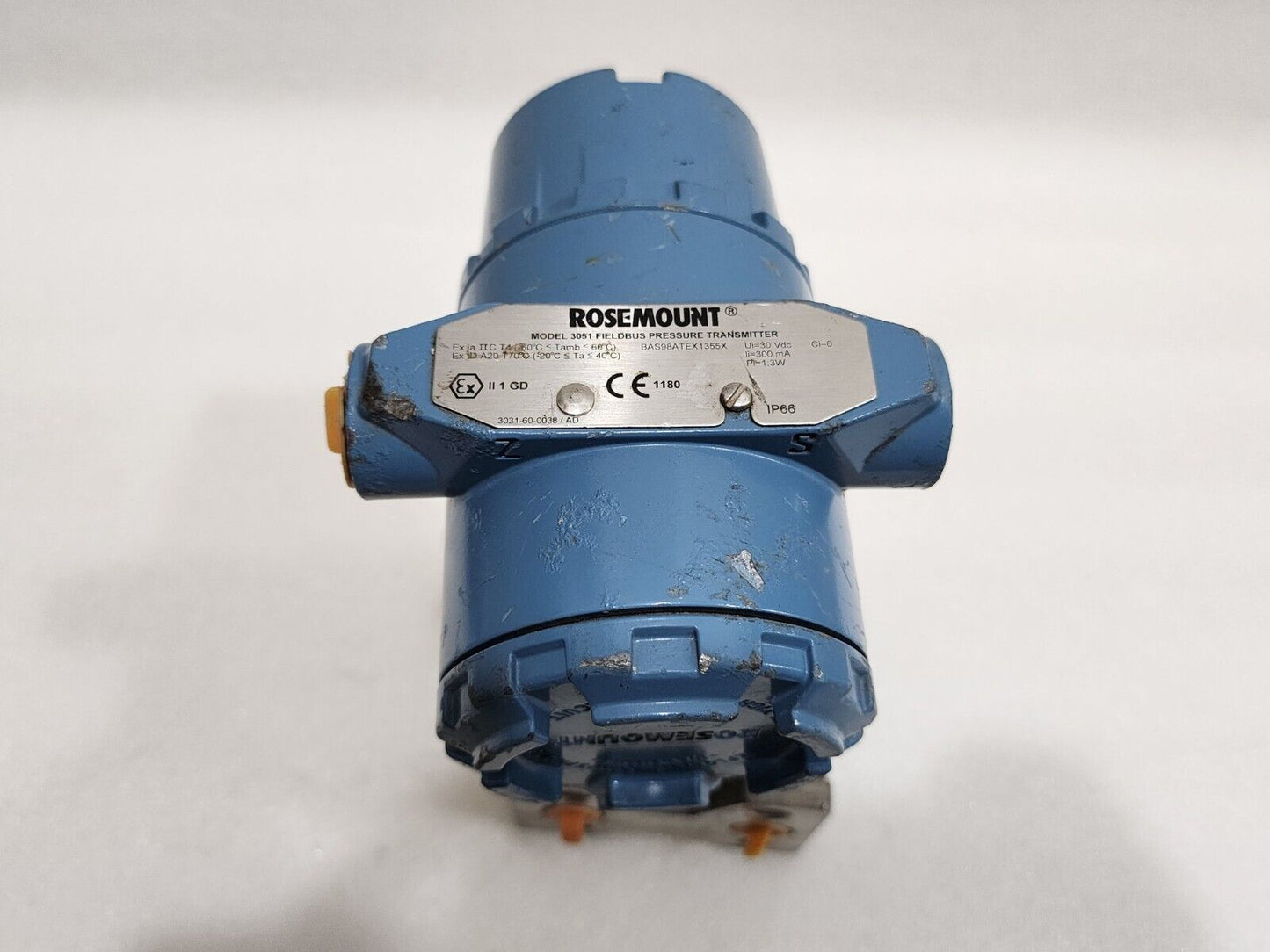 ROSEMOUNT 3051 PRESSURE TRANSMITTER 3626 PSI/ 250BAR 9-30VDC