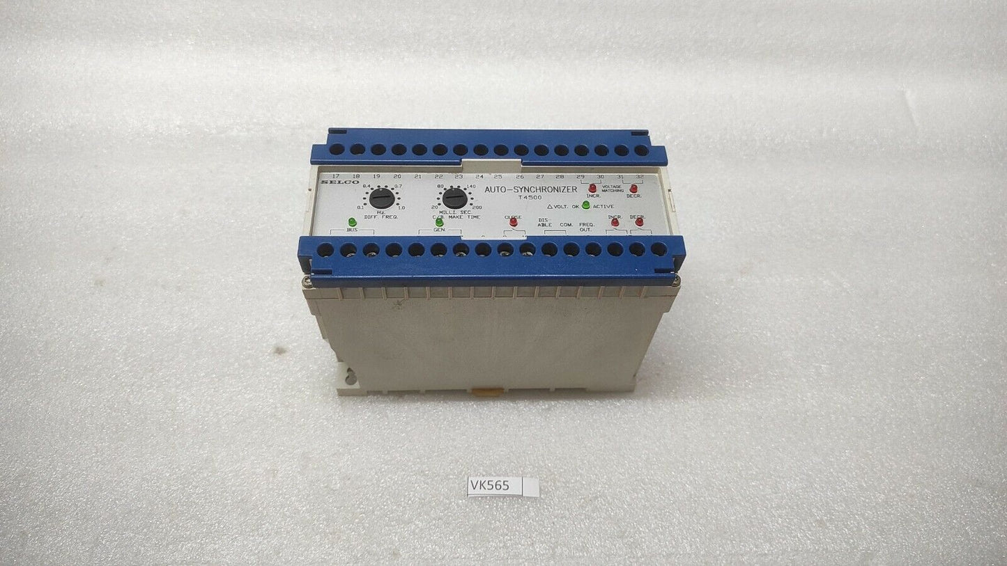 SELCO T4500-01 AUTO SYNCHRONIZER 450V