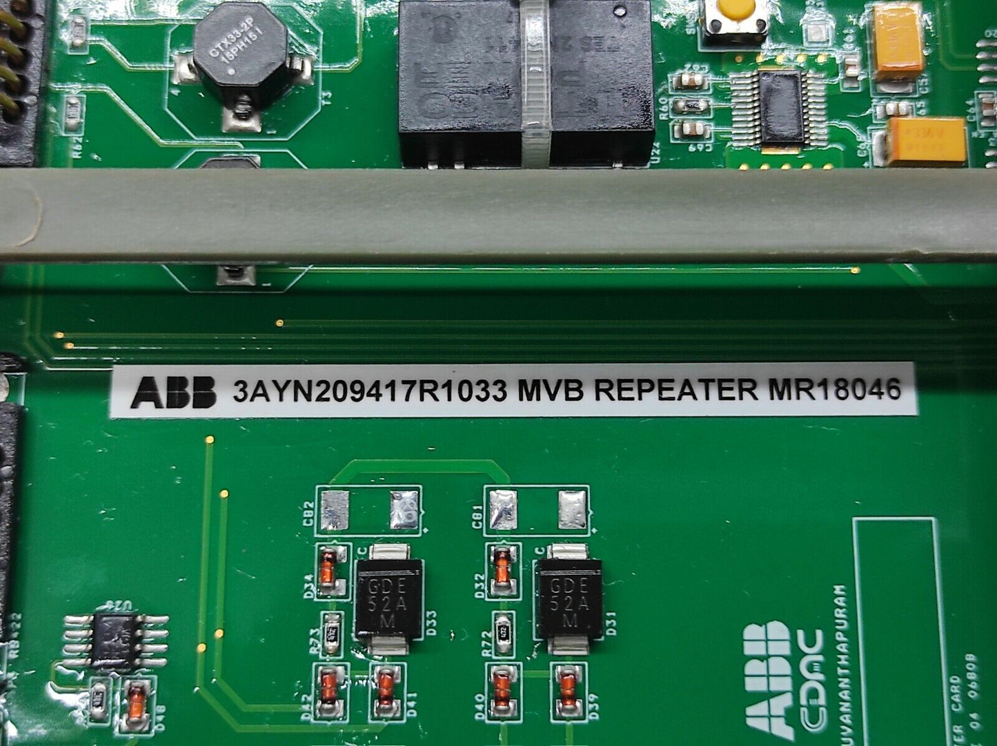 ABB 3AYN209417R1033 MVB REPEATER 