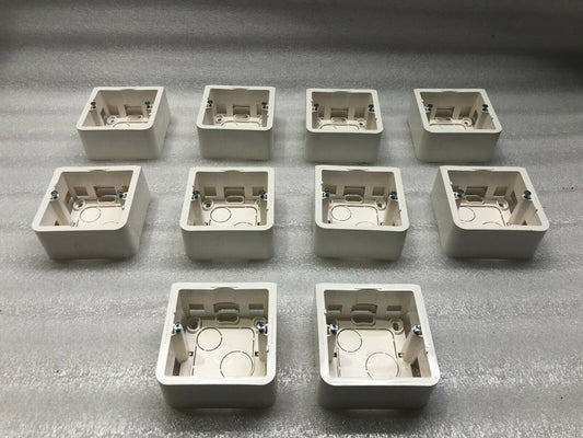 LEGRAND 802 81 SURFACE MOUNTING BOX LOT OF 10 UNIT