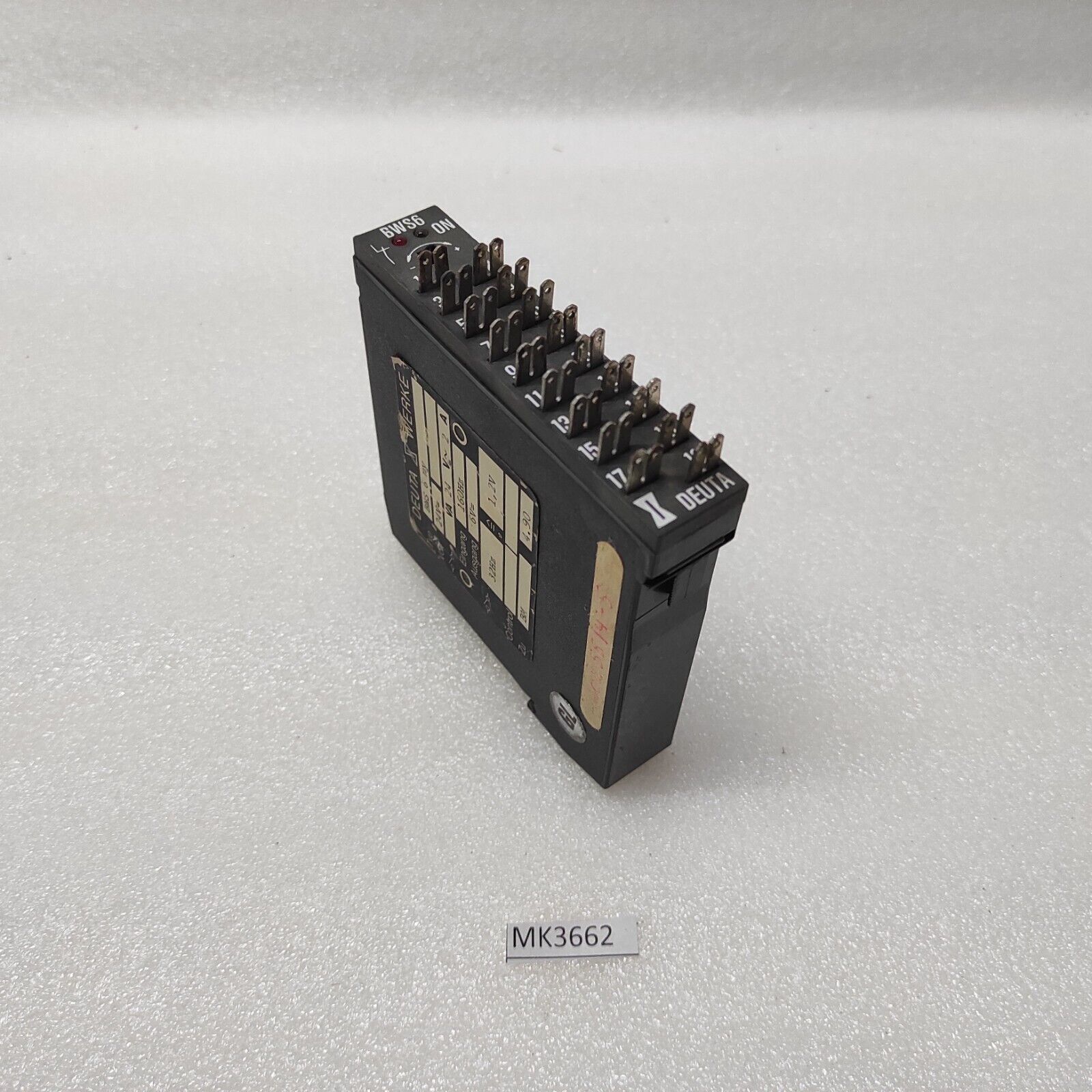 DEUTA BWS6 OUTPUT RELAY BWS6MY 24V