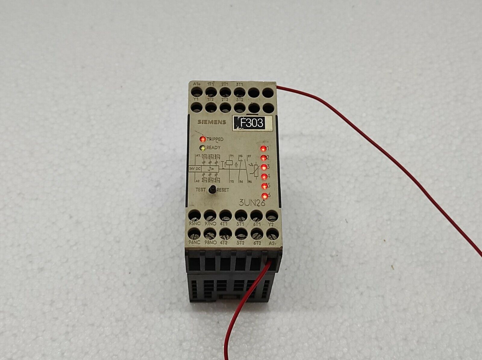 Siemens 3UN2634-0AB4 PTC Thermistor Tripping Unit 24V DC