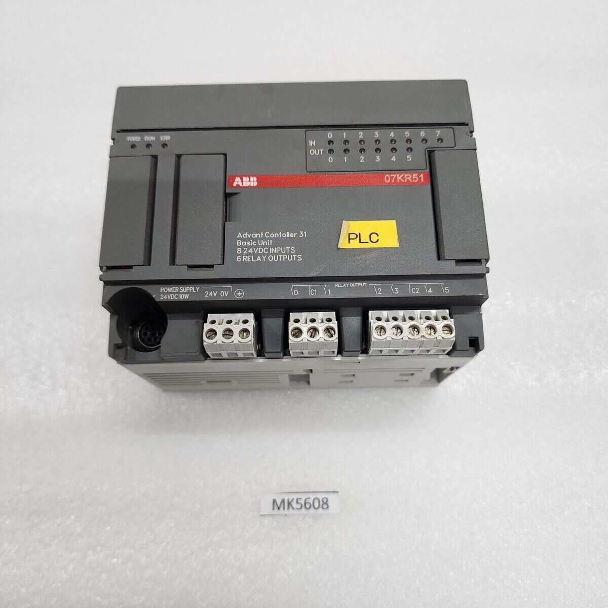 ABB 07KR51-U3.6 I/O UNIT REMOTE BINARY CONFIGURABLE 1SBP260010R1001