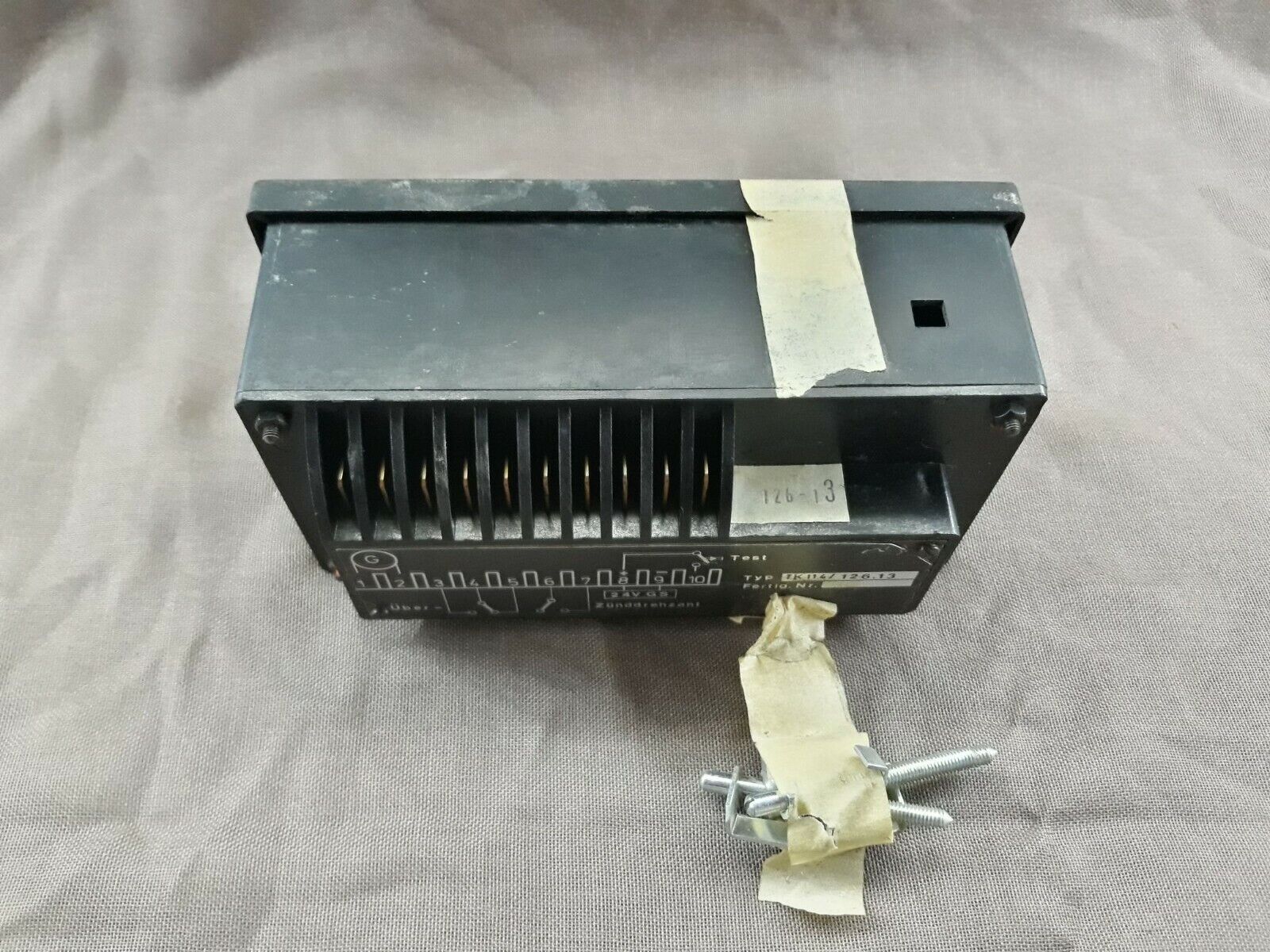 Noris TK 114 Tachmeterwerk Relay TK114