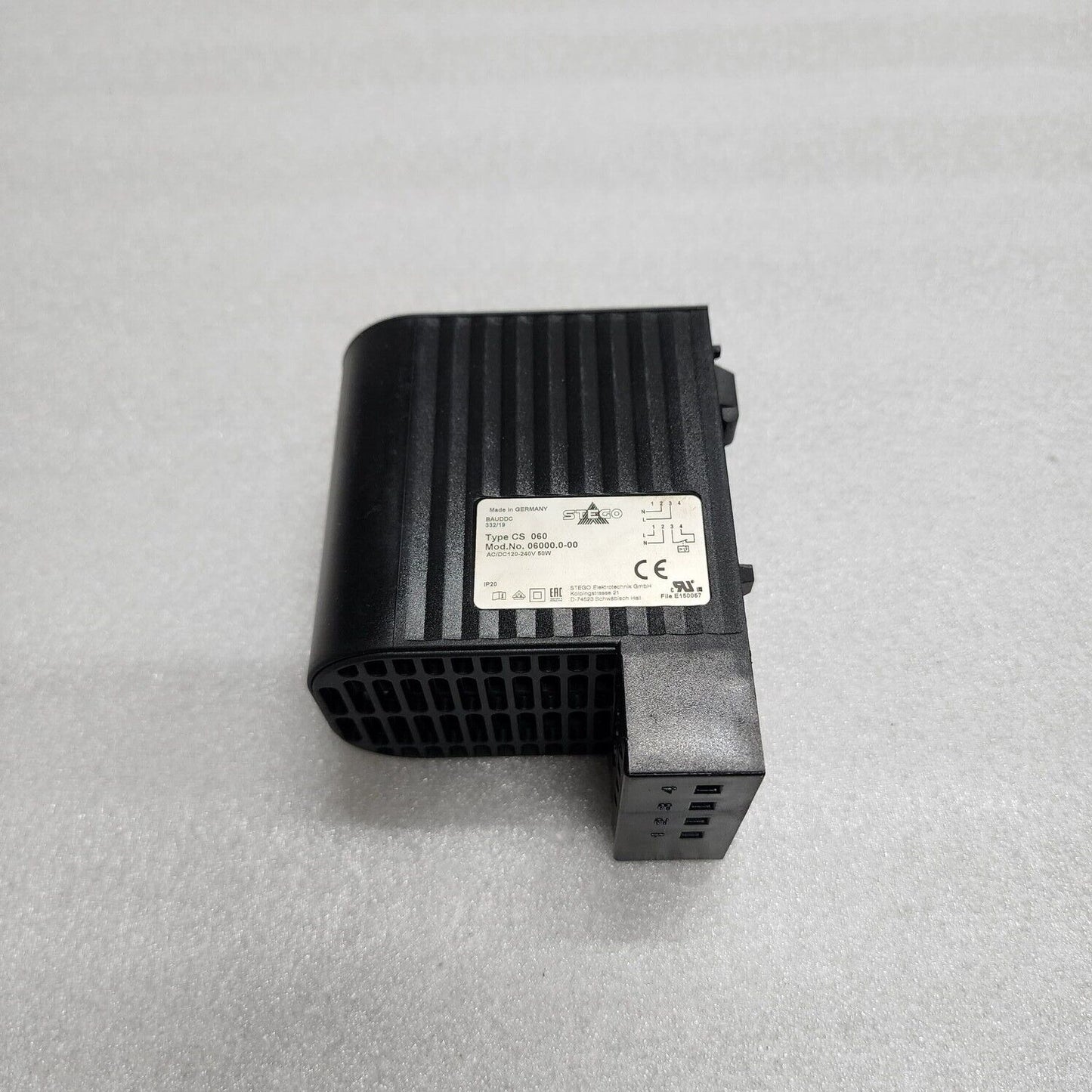 STEGO CS 060 HEATER 06000.0-00 120-240V AC/DC