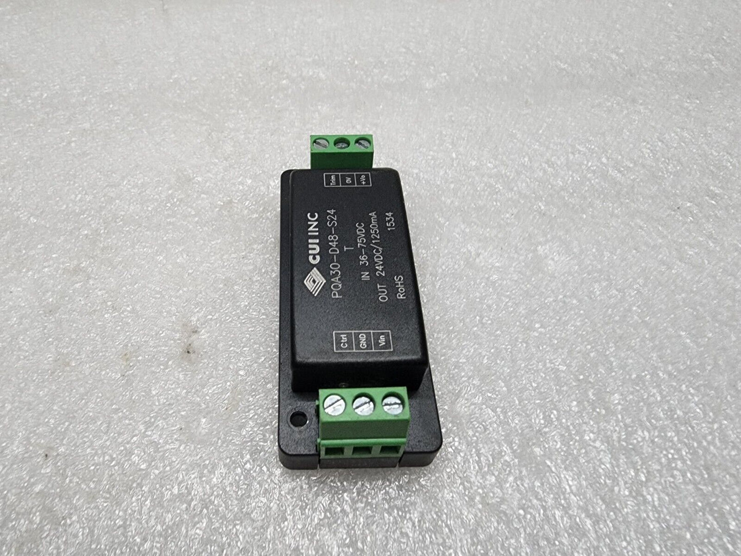 CUI INC PQA30-D48-S24-T ISOLATED DC-DC CONVERTER 