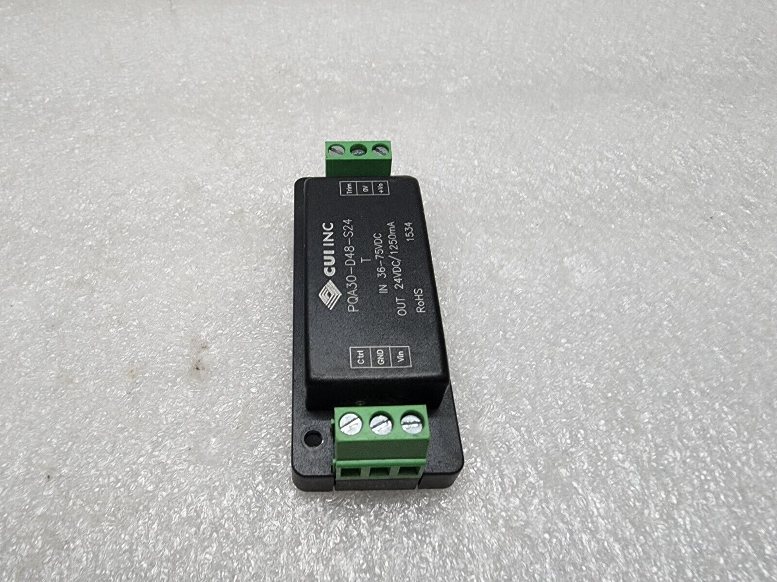 CUI INC PQA30-D48-S24-T ISOLATED DC-DC CONVERTER 