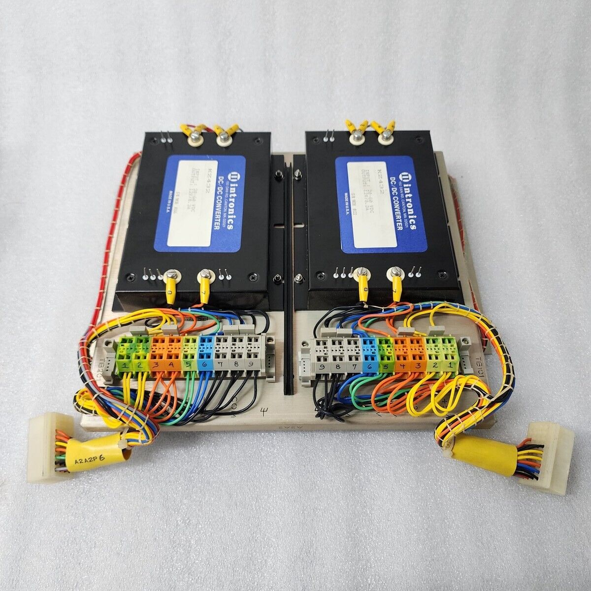 SPERRY MARINE INTRONICS KZ432 DC/DC CONVERTER 4 UNITS IN SET