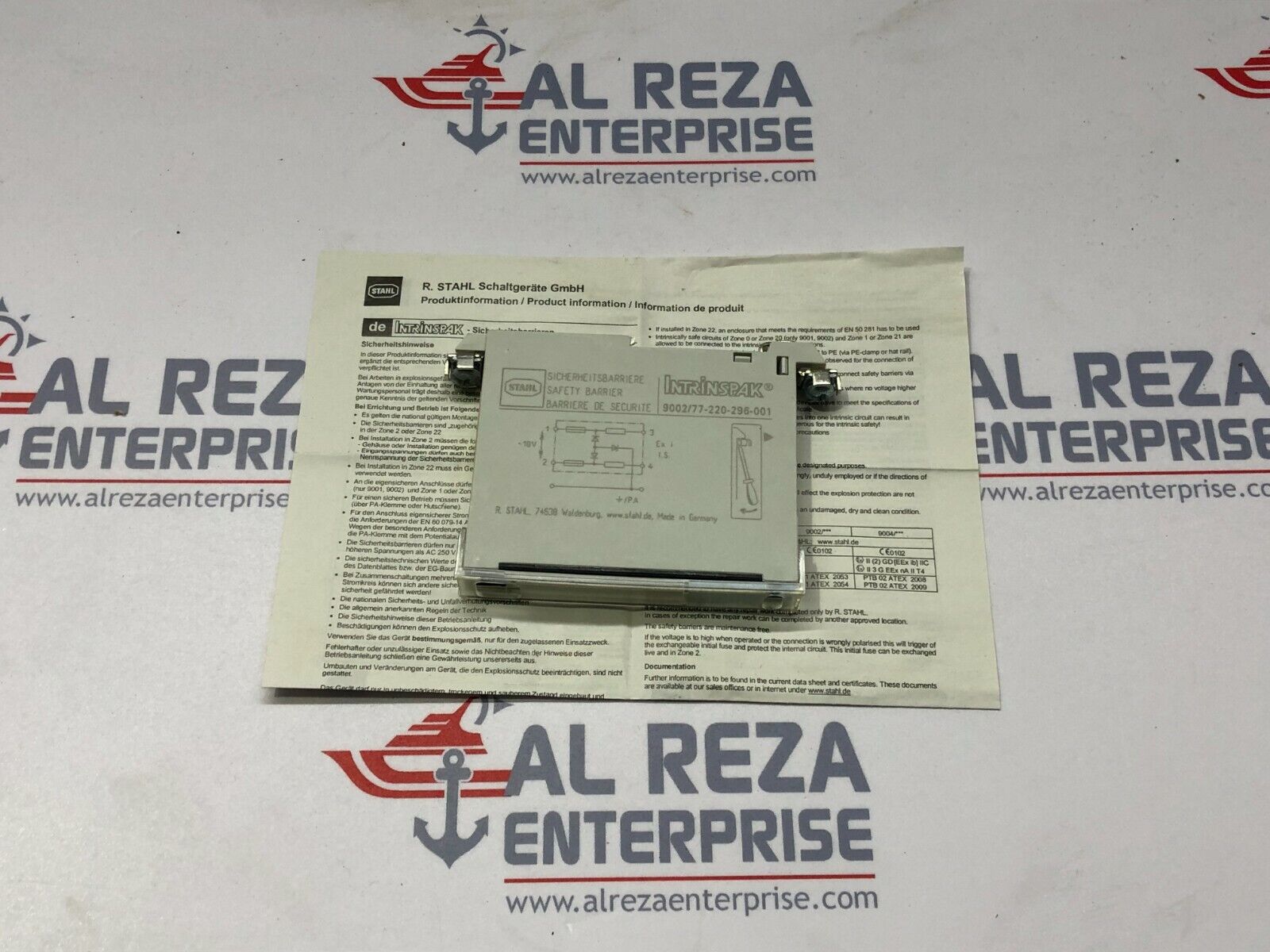 STAHL 9002/77-220-296-001 SAFETY BARRIER 