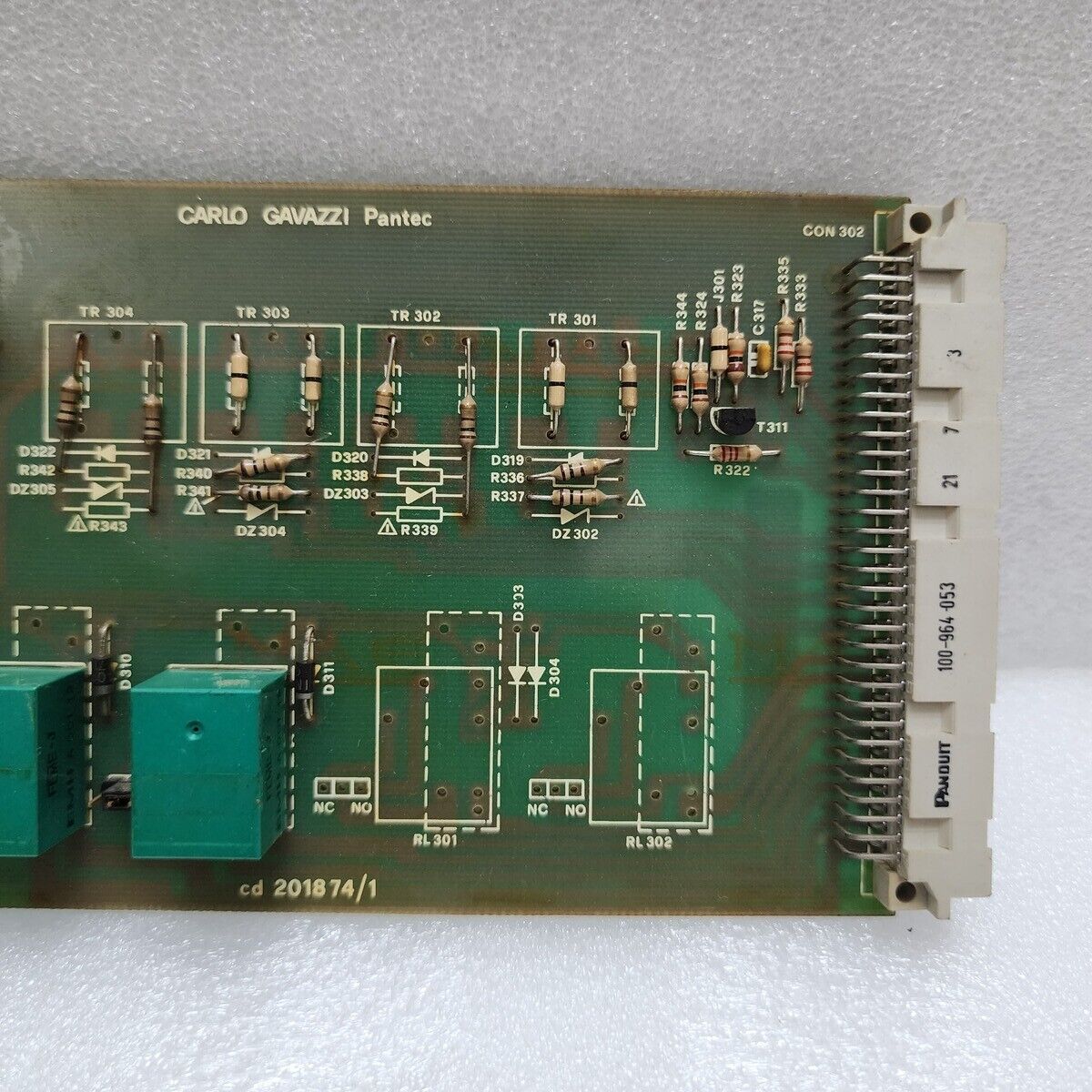 PANTEC CARLO GAVAZZI CD 2018 74/1 PCB 920650