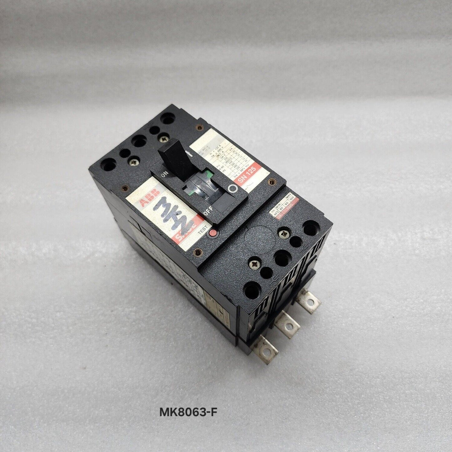 ABB CIRCUIT BREAKER SACE SN125 125A