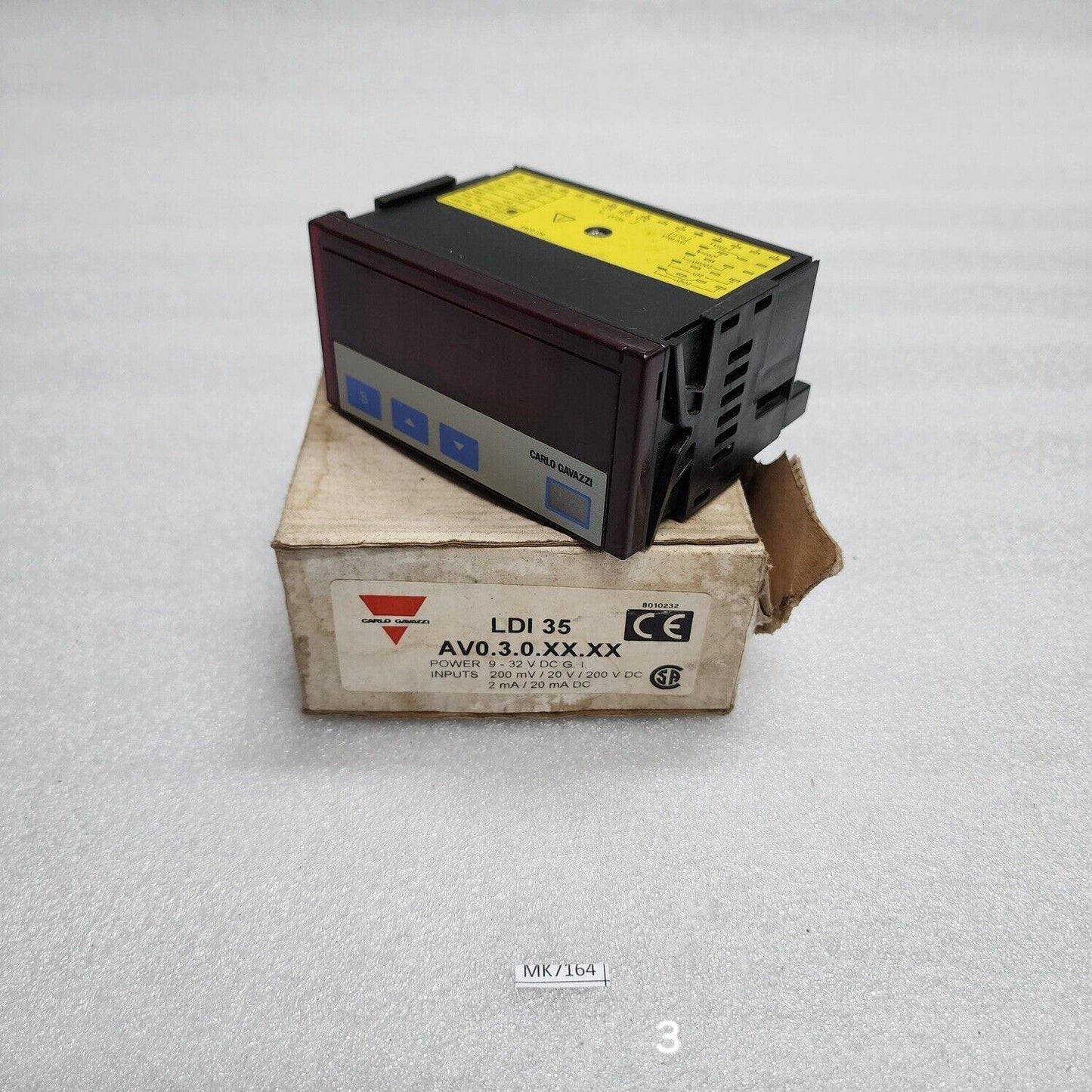 CARLO GAVAZZI LDI 35 PTC AV0.3.0.XX.XX 9-32VDC