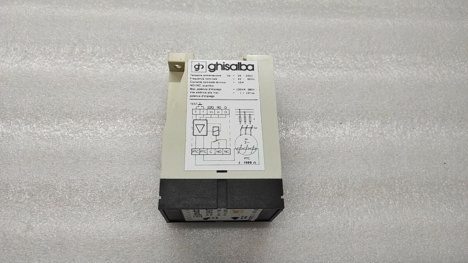 GHISALBA GHST CONTACTOR RELAY 110-220V