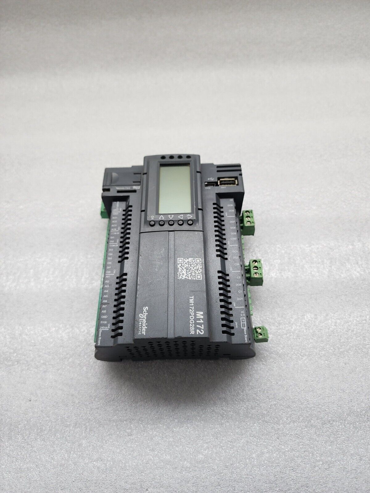 M172 MODICON CONTROLLER TM172PDG28R 24VAC/20-38VDC