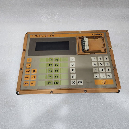 SIEMENS SIMATIC S5 395 OPERATOR PANEL 6ES5 395-0UA21 F-NO: X03-015