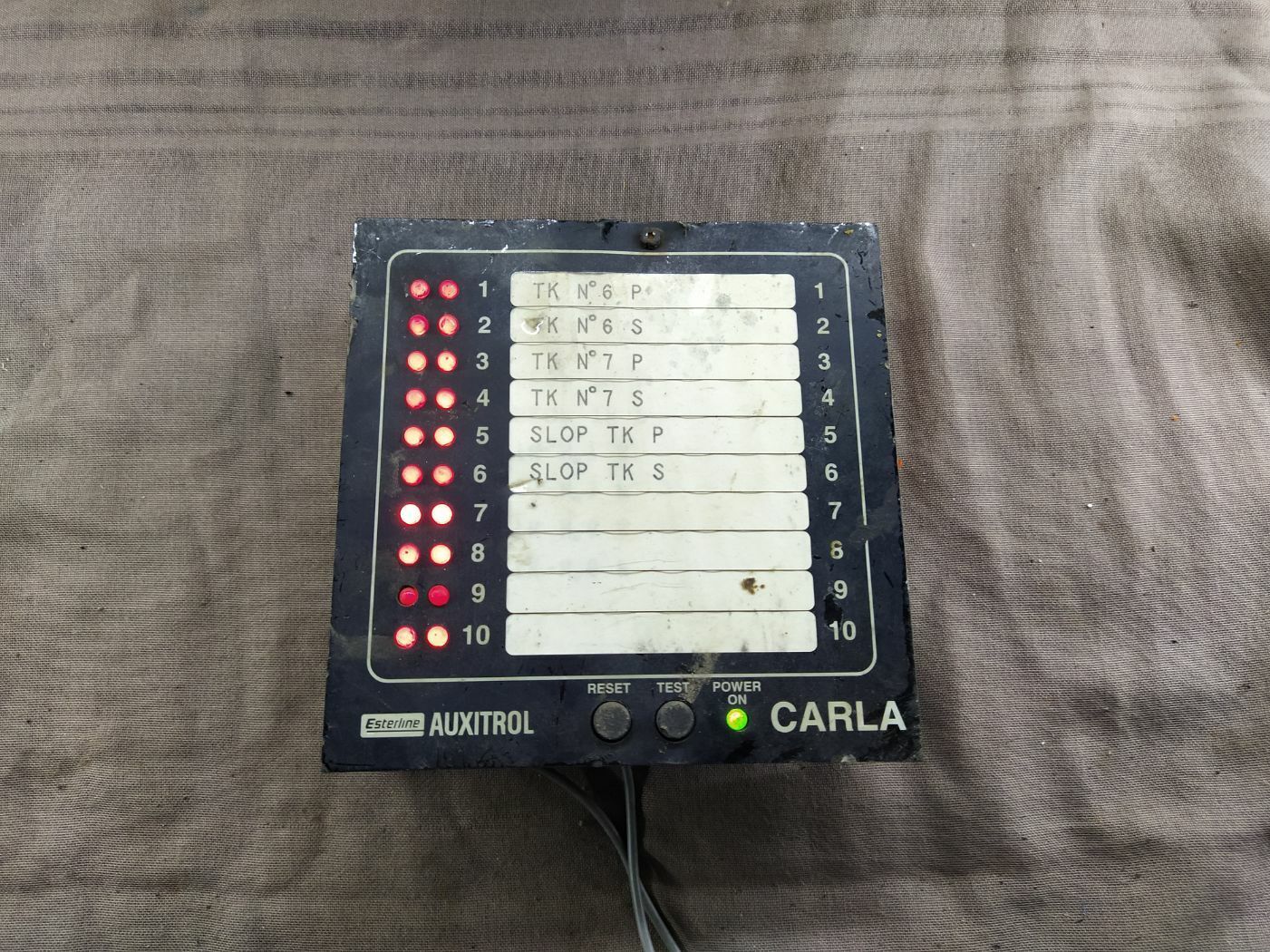 Selco M1000-24-06B Alarm Announciator 120995-5689 24VDC