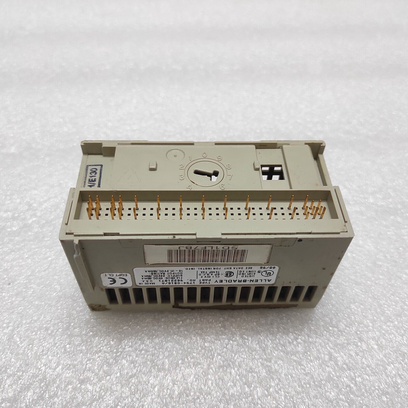 ALLEN BRADLEY CAT 1794-OB16 FLEX I/O 16 SOURCE OUTPUT MODULE 96221871