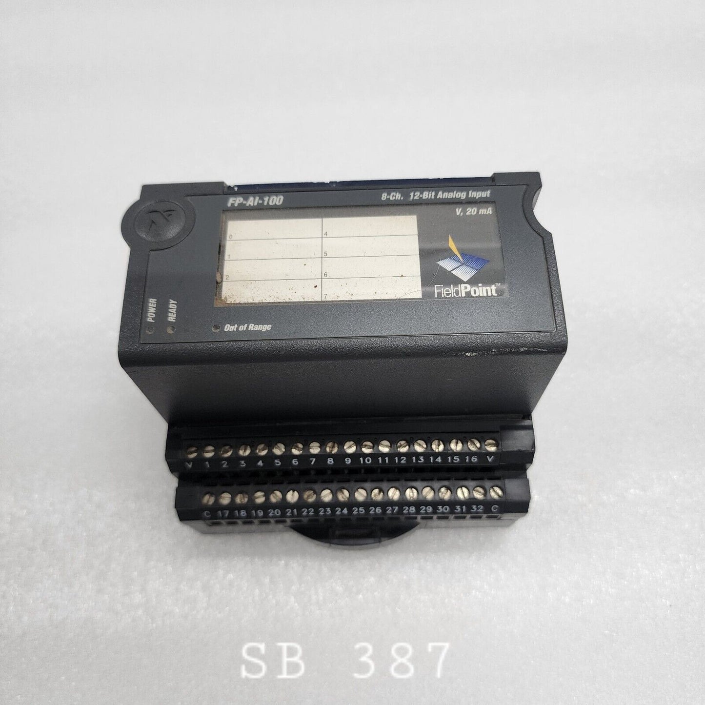 NATIONAL INSTRUMENT FP-AI-100 8CH 12BIT ANALOG INPUT MODULE FP-TB-1