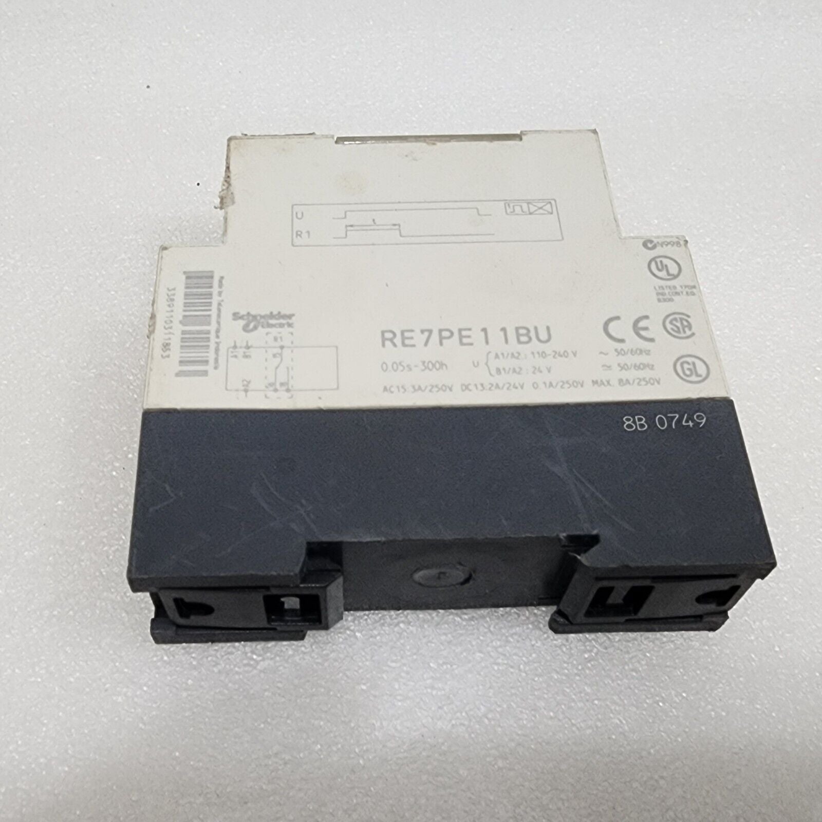 RE7PE11BU TIME DELAY RELAY 110-240VAC/24VAC-DC/42-48VAC-DC