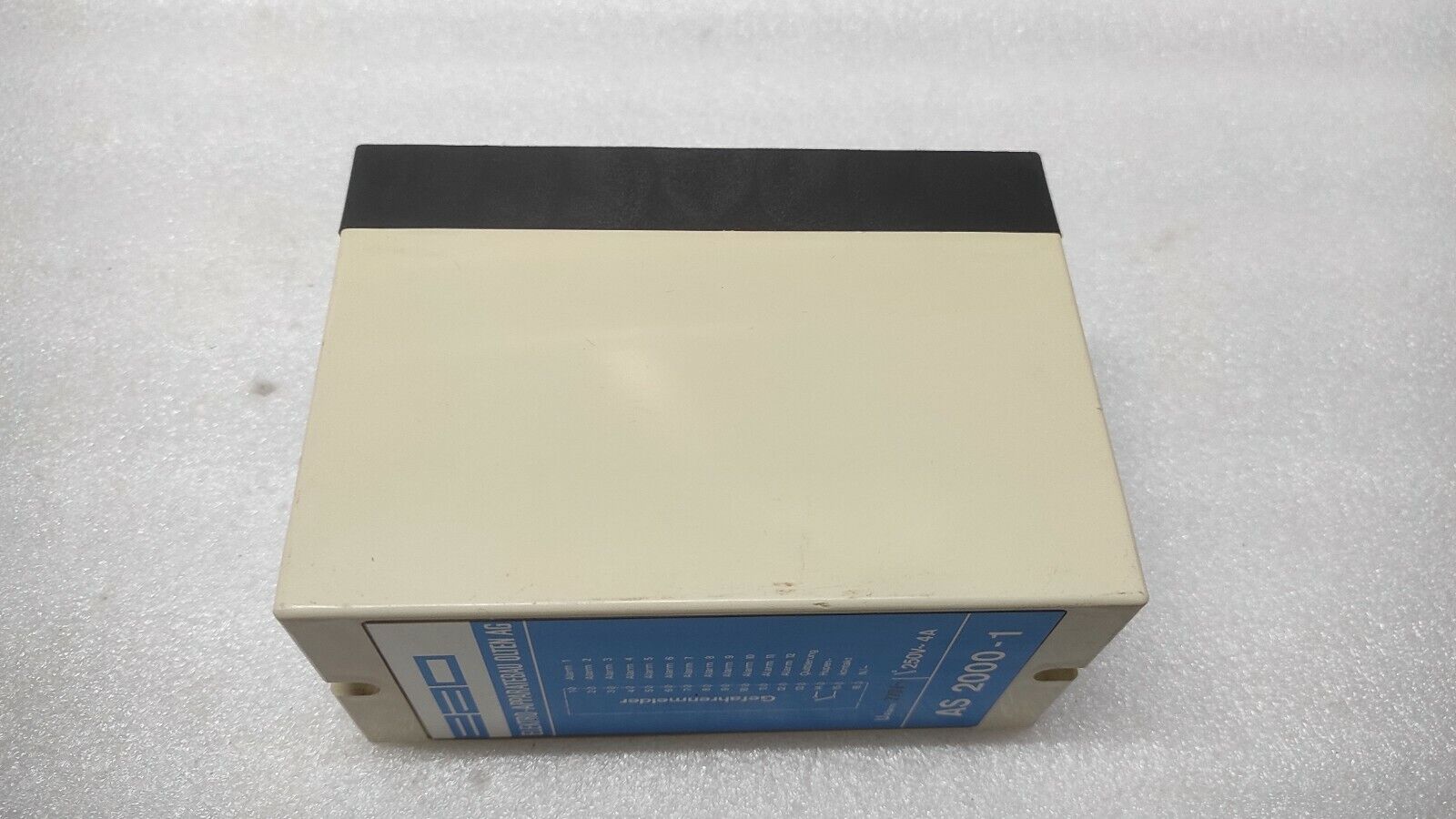 ELEKTRO APPARATEBAU OLTEN AG AS 2000-1 ALARM RELAY 220V