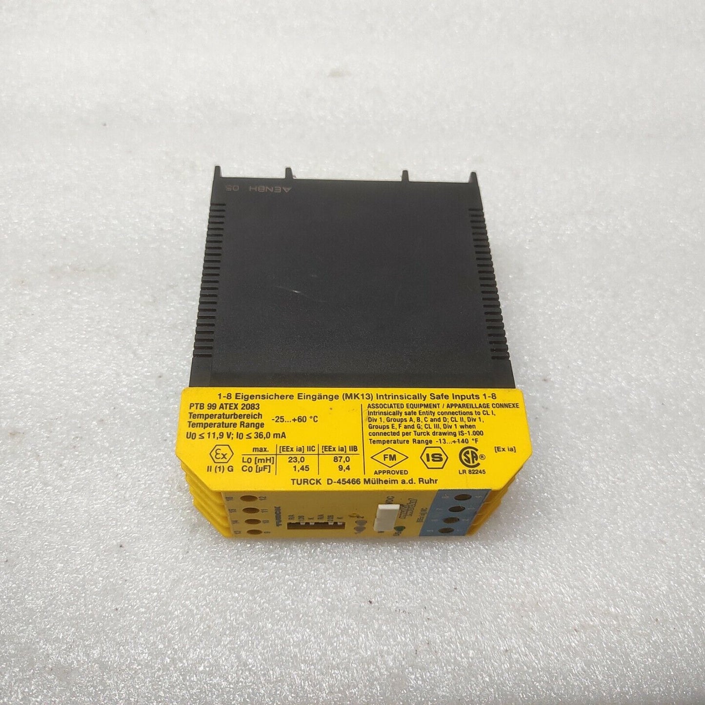 TURCK MK13-22EX0-R ISOLATING SWITCHING AMPLIFIER 24VDC