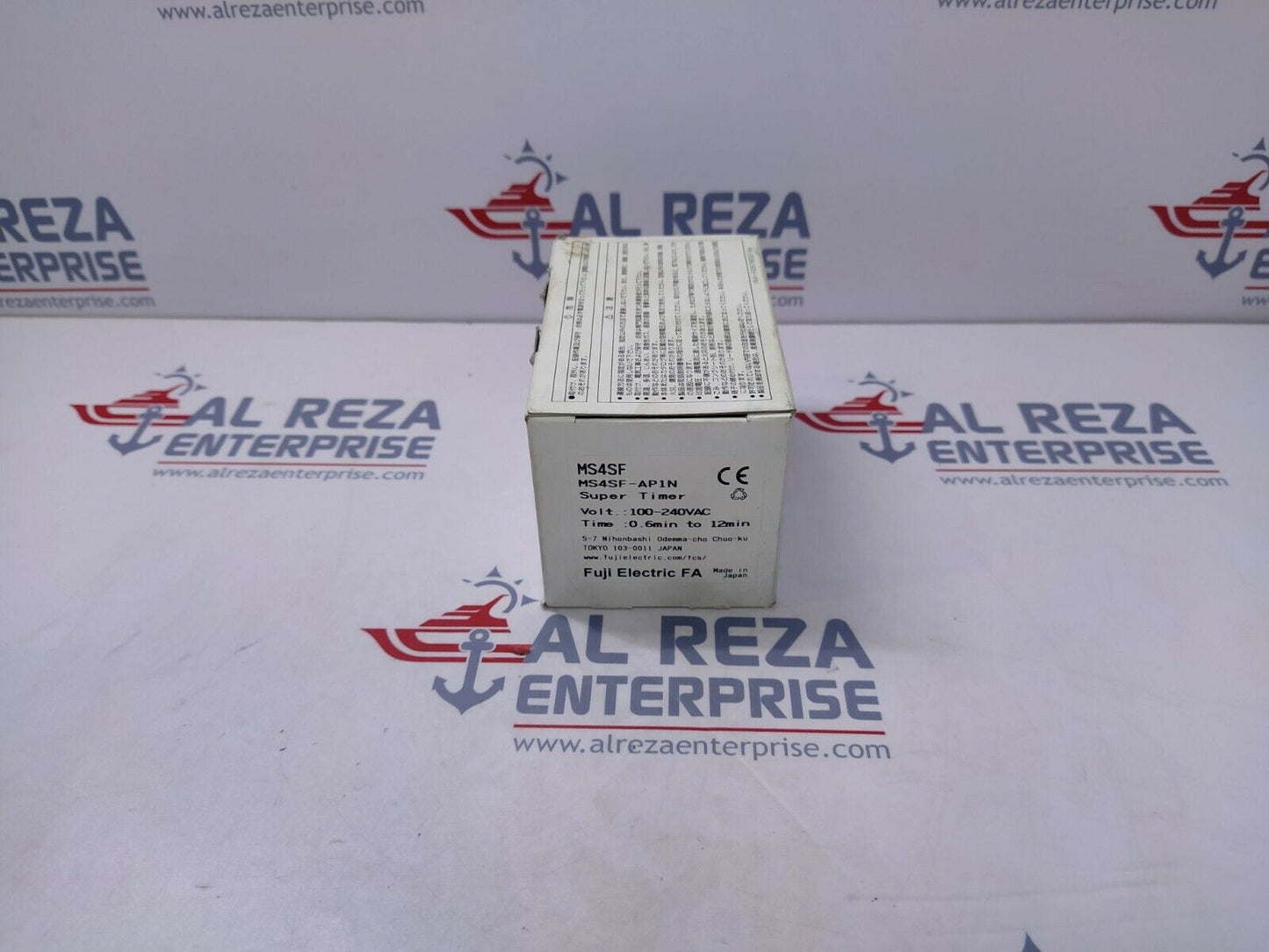 Fuji Electric MS4SF Super Timer MS4SF-APIN 100-240VAC 0.6-12 MIN