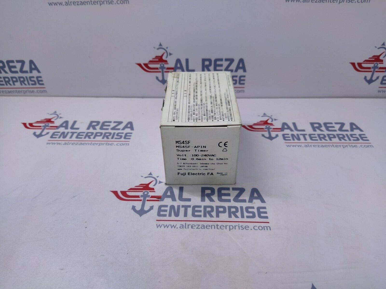 Fuji Electric MS4SF Super Timer MS4SF-APIN 100-240VAC 0.6-12 MIN