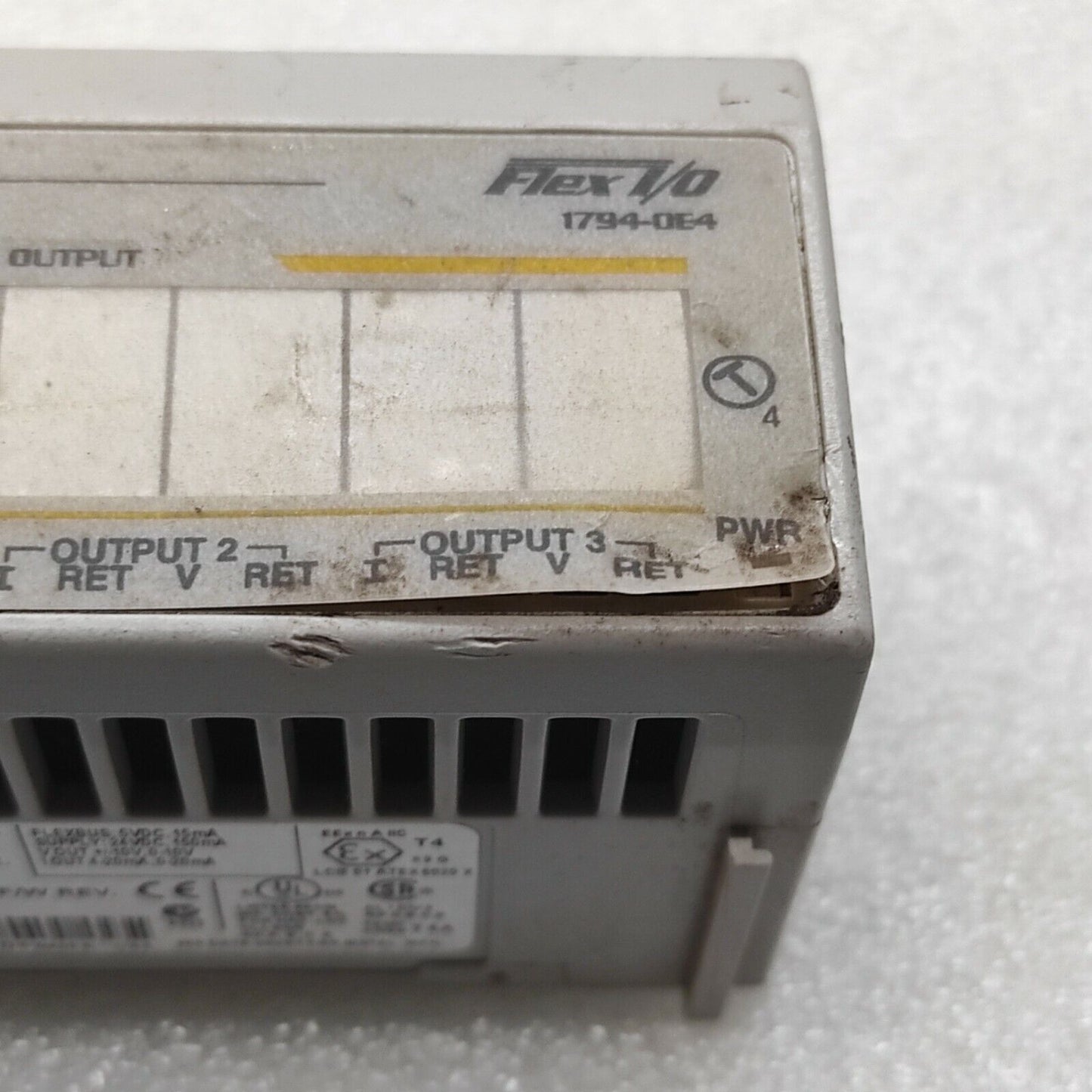 ALLEN BRADLEY CAT 1794-OE4 SERIES B 96219477
