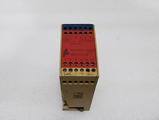 PEPPERL + FUCHS WE74/EX1/G SWITCH AMPLIFIER