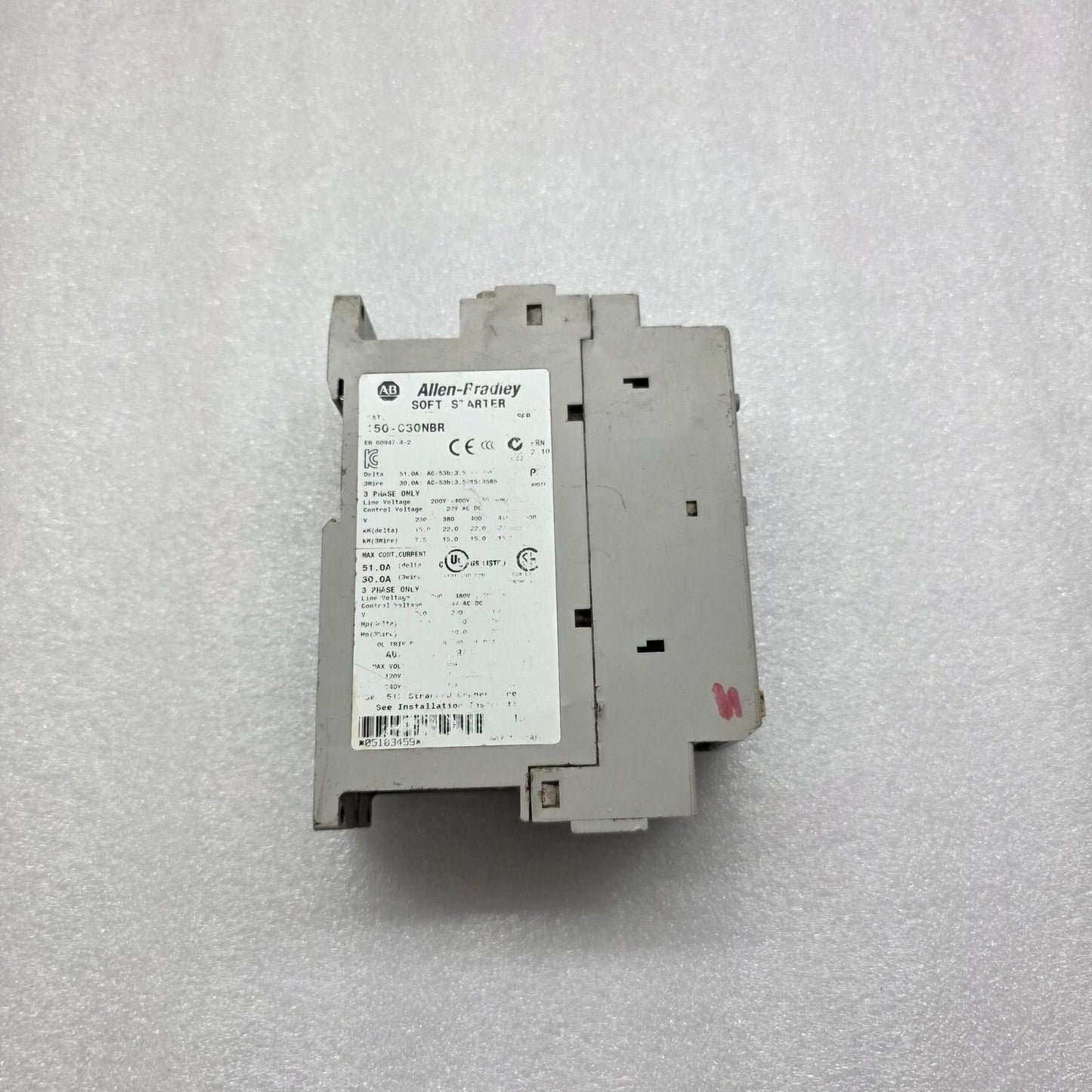 ALLEN BRADLEY 150- 30NBR SOFT STARTER SMC-3