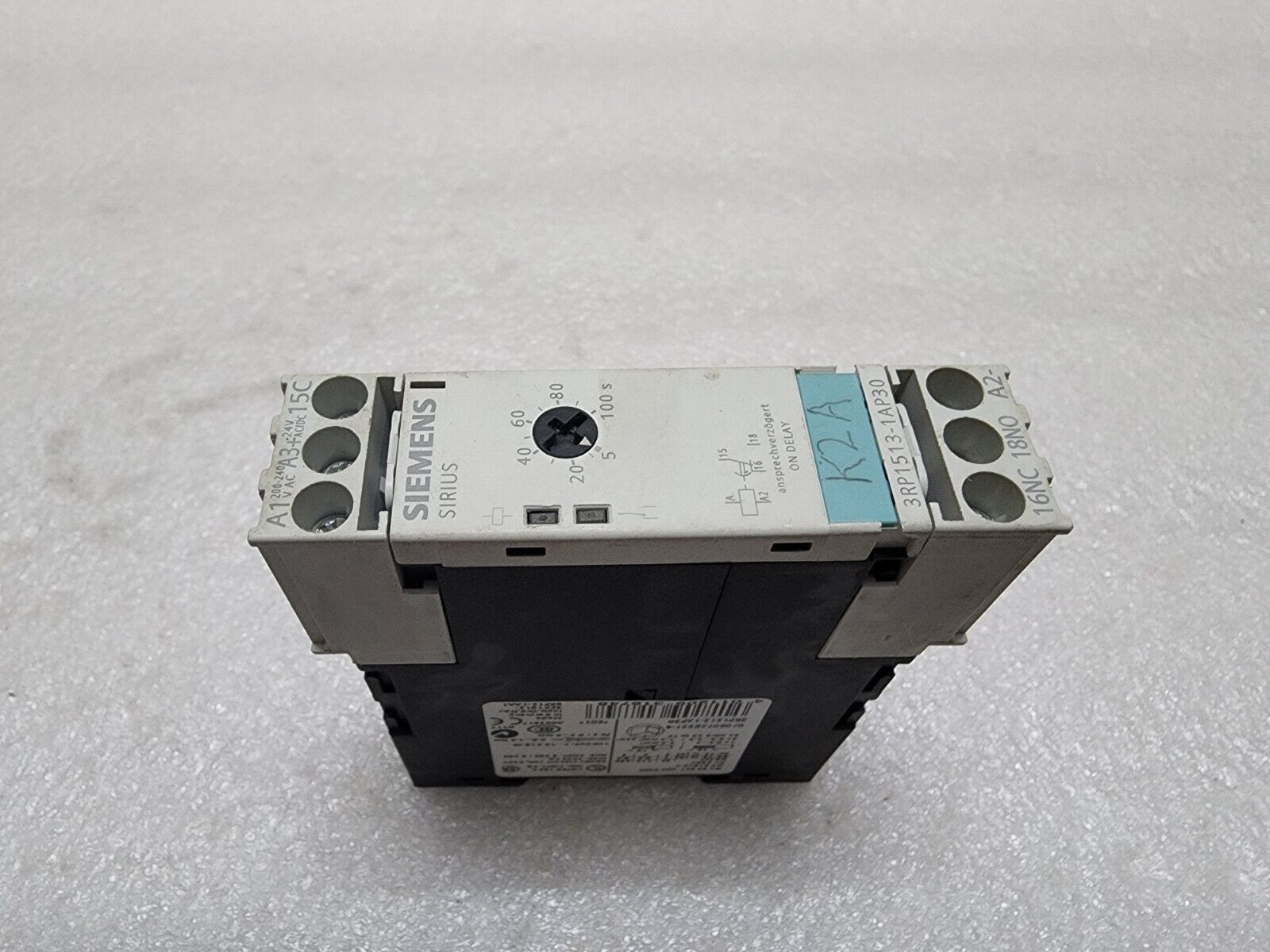 SIEMENS 3RP1513-1AP30 ON DELAY TIME RELAY