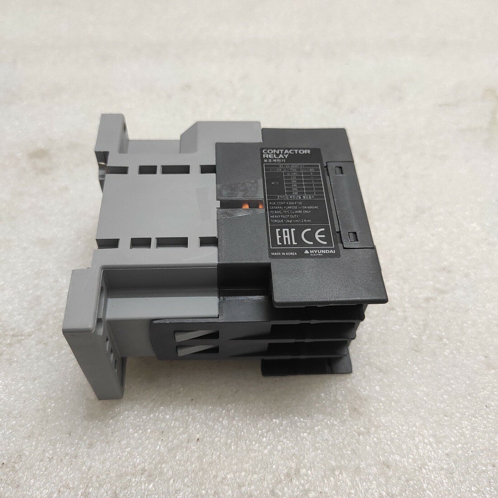 HYUNDAI ELECTRIC UMX22 MAGNETIC CONTACTOR COIL VOLTAGE 100-110V 