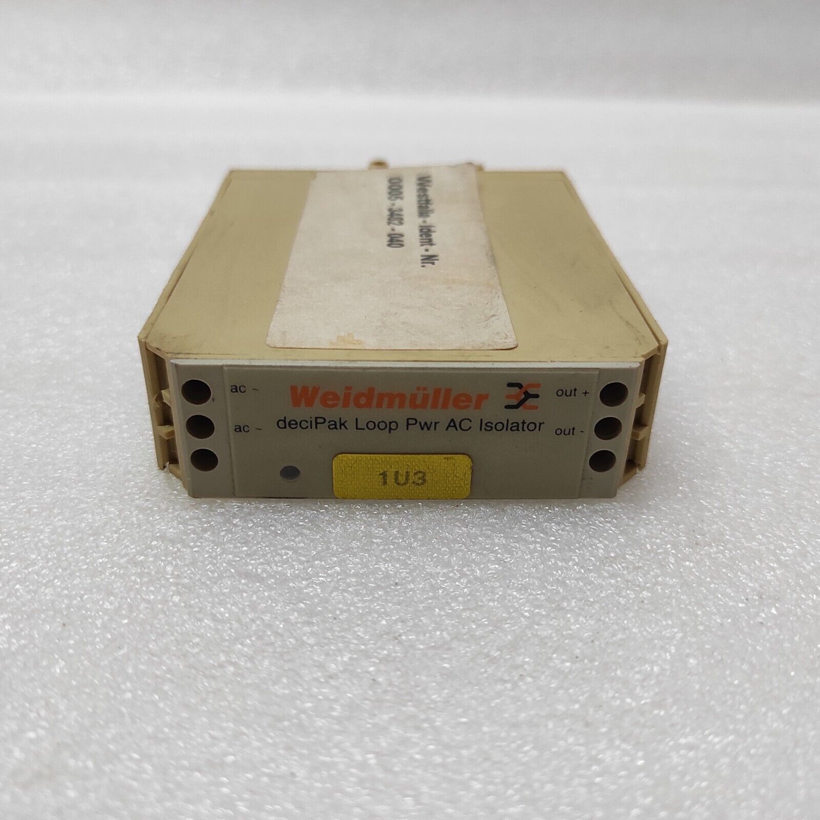 WEIDMULLER 992093 2-WIRE AC CURRENT ISOLATOR 