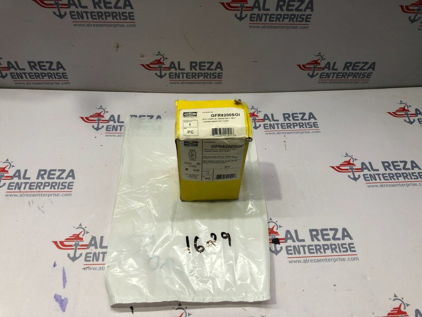 HUBBELL GFR8200SGI GFCI TEMPER RESISTANT IVORY 15A/125V