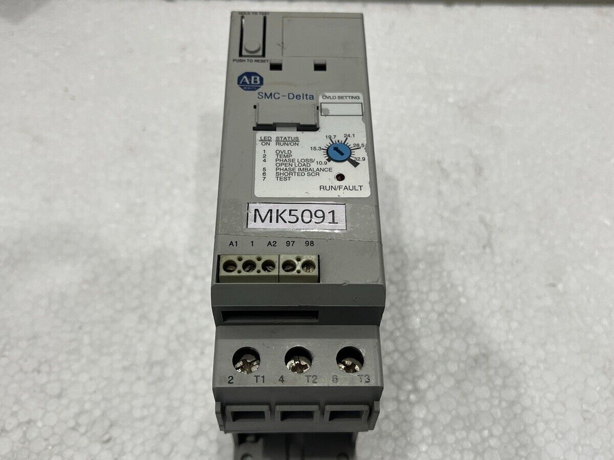 ALLEN BRADLEY SMC-DELTA CAT 150-D32NBR SOFT STARTER SER A WITHOUT FAN