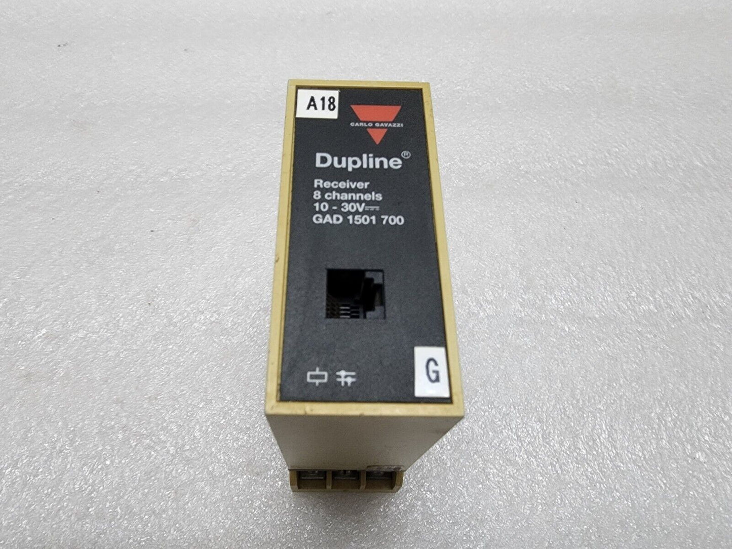 CARLO GAVAZZI GAD1501700 8-CH RECEIVER 10-30VDC