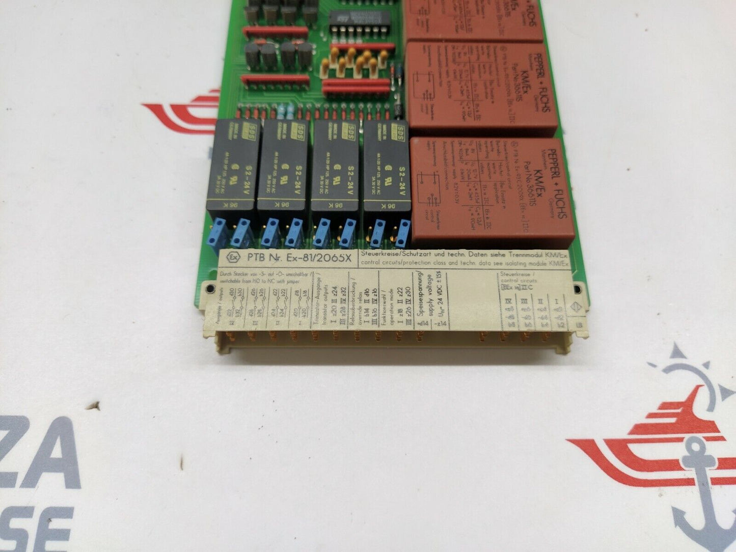 PEPPERL + FUCHS EG4-R SWITCH AMPLIFIER 07219S