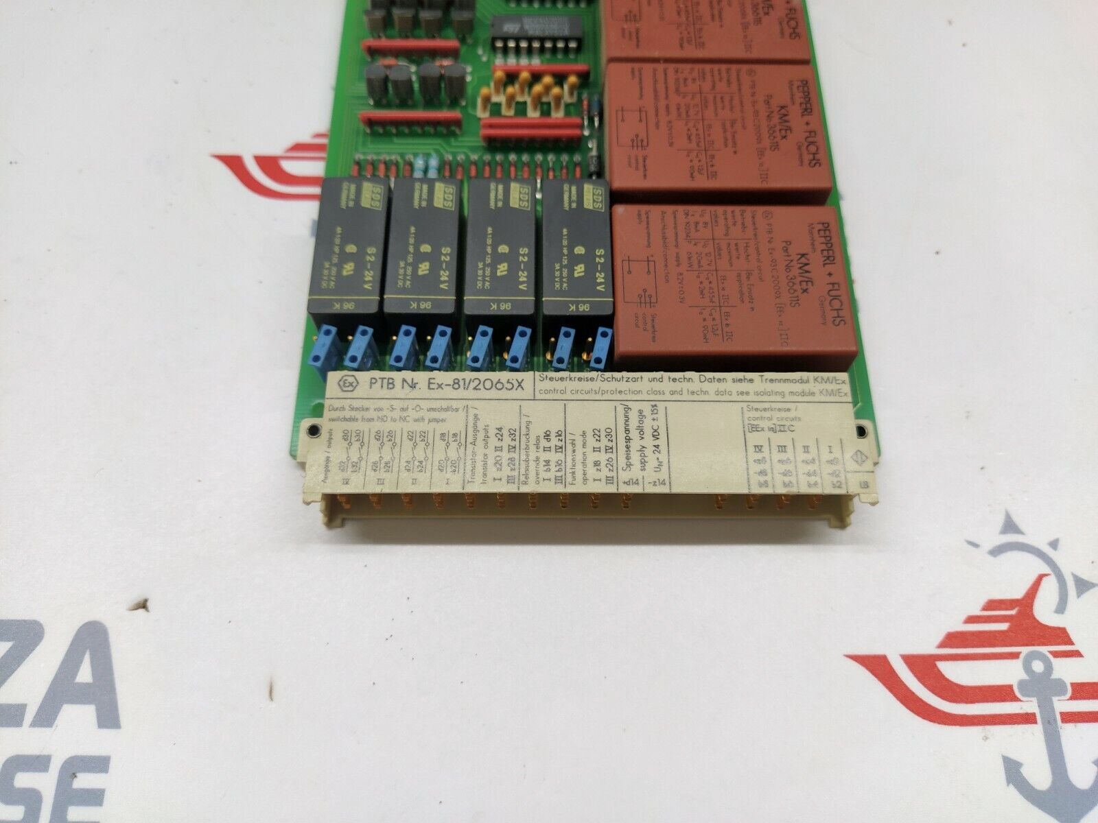 PEPPERL + FUCHS EG4-R SWITCH AMPLIFIER 07219S