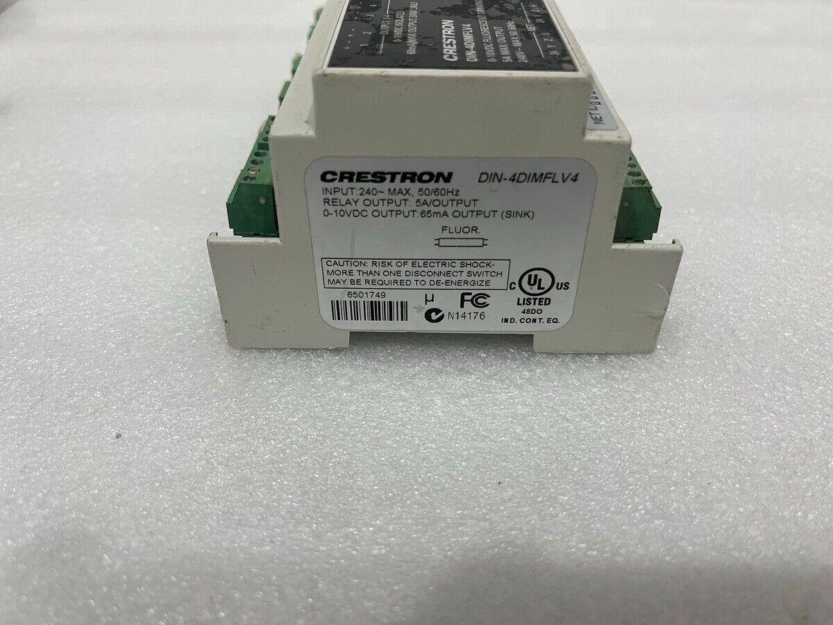CRESTON DIN-4DIMFLV4 4-CH 4-FEED DIMMER MODULE